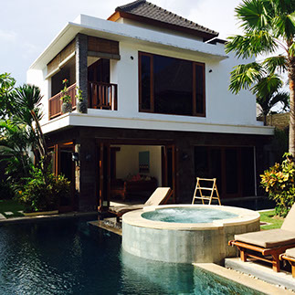 Villa Annecy Pool Area Seminyak Bali
