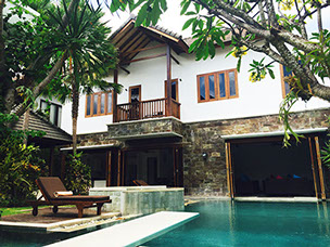 Villa Annecy Pool Area Seminyak Bali